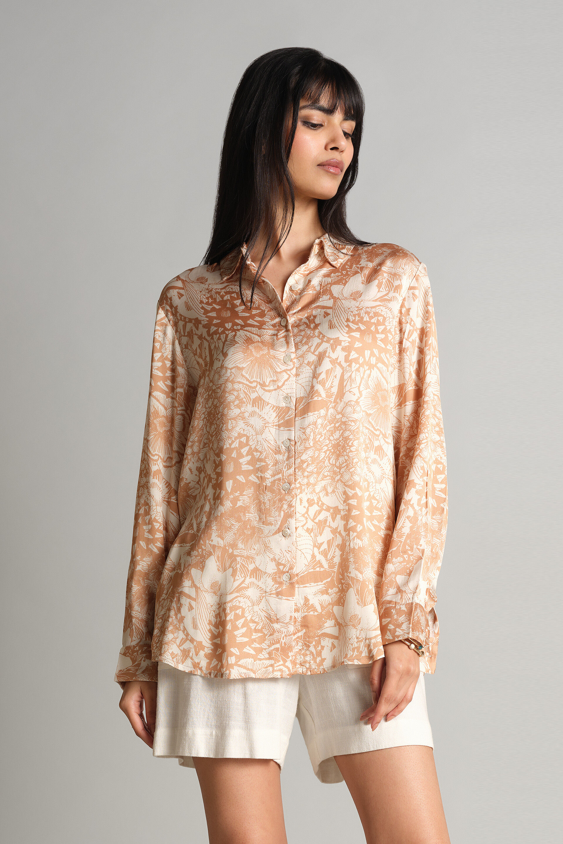 Wynne Shirt, Beige, image 1